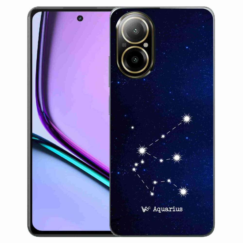 Gelový kryt mmCase na Realme C67 - souhvězdí Vodnáře