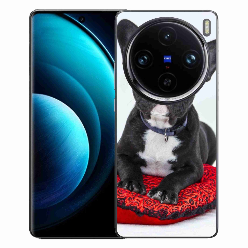 Gelový obal mmCase na Vivo X100 Pro 5G - buldok