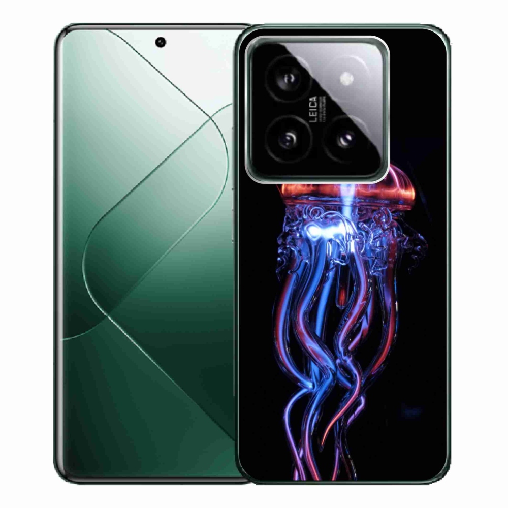 Gelový kryt mmCase na Xiaomi 14 Pro - medúza