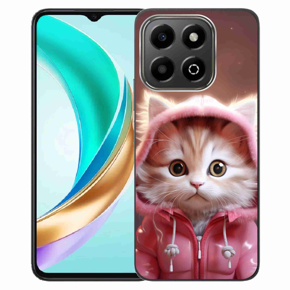 Gelový kryt mmCase na Honor X6b - roztomilé kotě 3