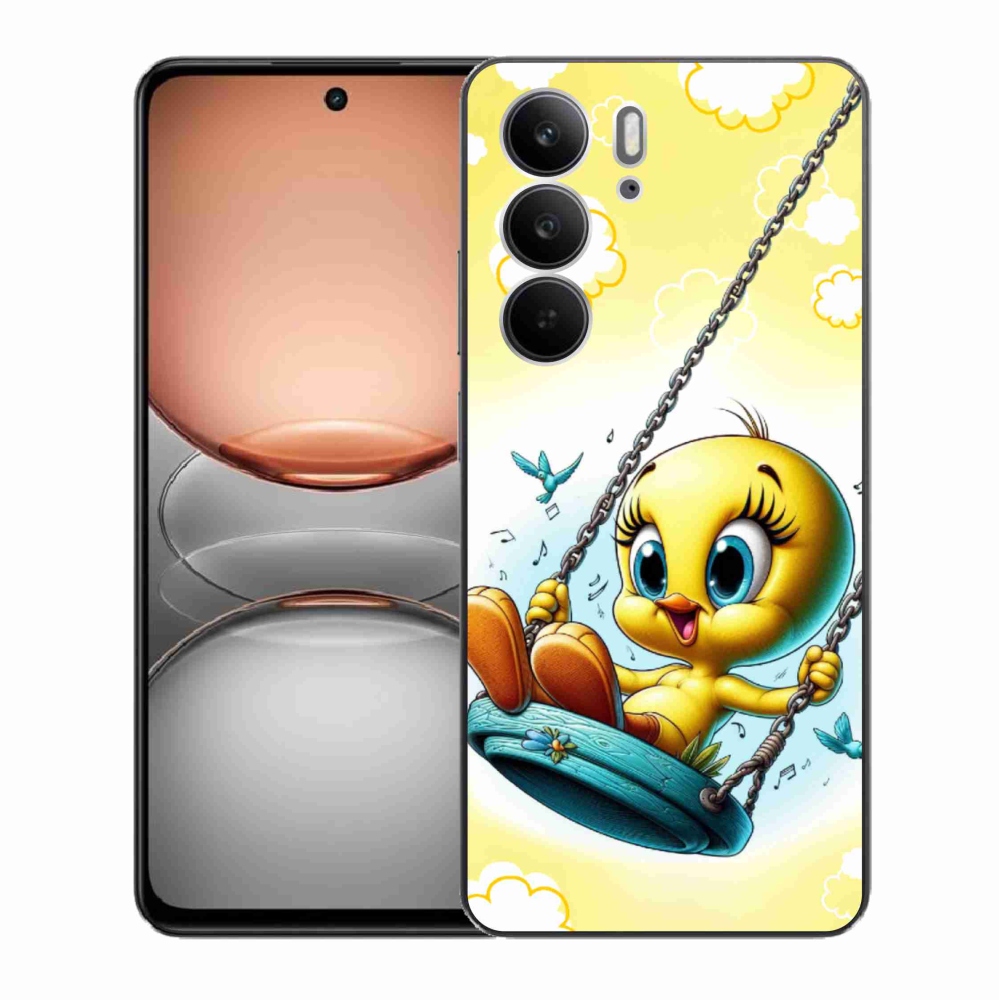 Gelový kryt mmCase na Realme C75 - tweety