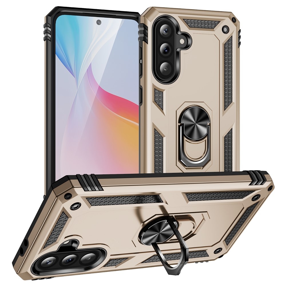 Rings odolný kryt na Samsung Galaxy A56 5G - zlatý