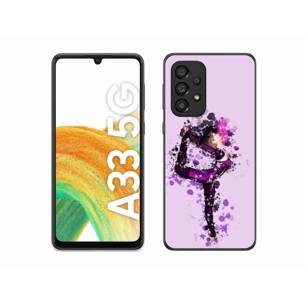 Gelový kryt mmCase na Samsung Galaxy A33 5G - baletka