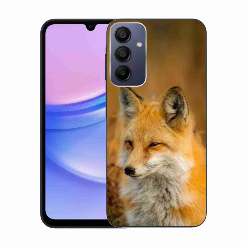 Gelový kryt mmCase na Samsung Galaxy A15 4G/5G - liška