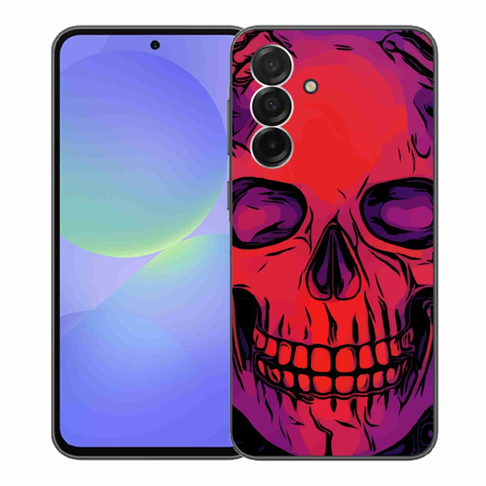 Gelový kryt mmCase na Samsung Galaxy A36 5G - lebka
