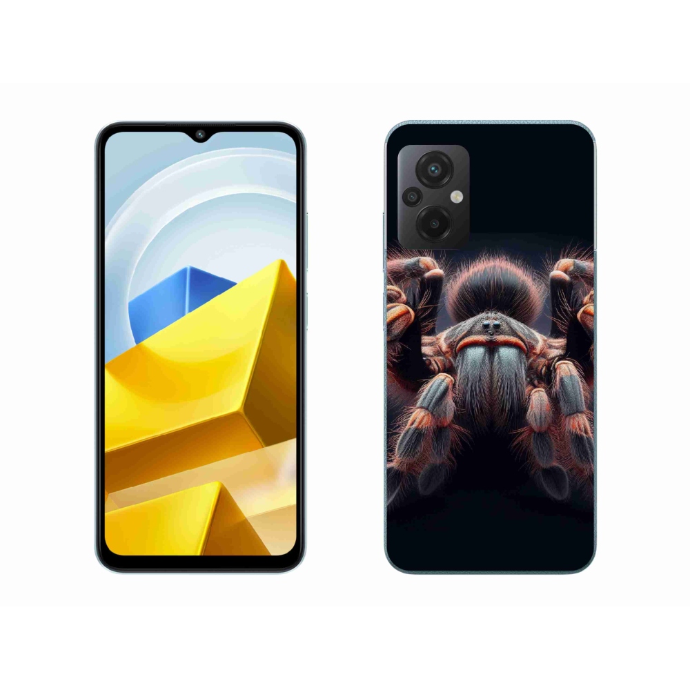 Gelový kryt mmCase na Xiaomi Poco M5 4G - tarantule