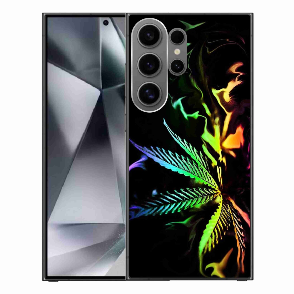 Gelový kryt mmCase na Samsung Galaxy S24 Ultra - konopí 2