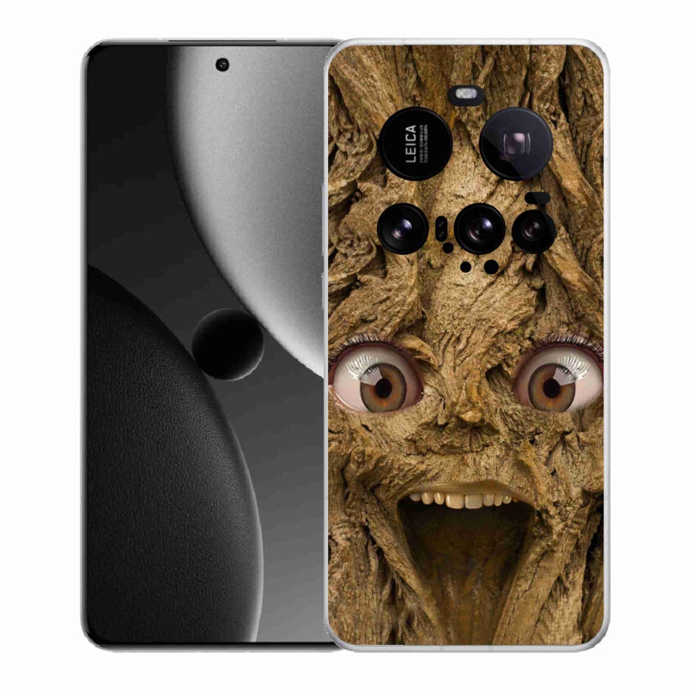 Gelový kryt mmCase na Xiaomi 15 Ultra - veselý strom s očima