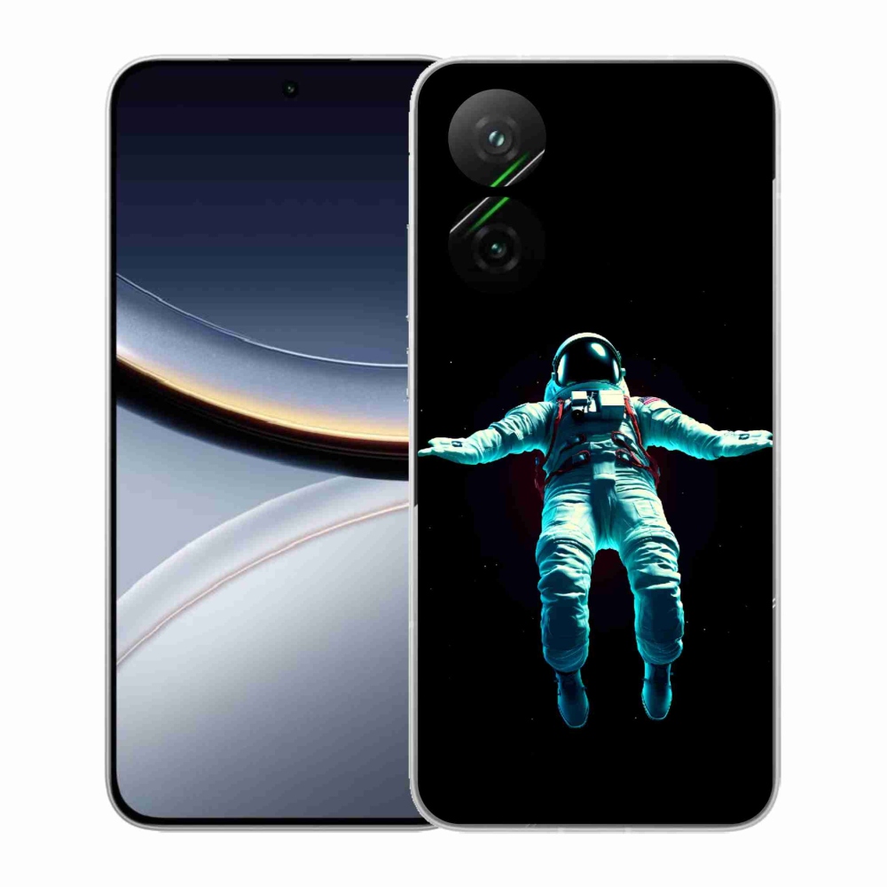 Gelový kryt mmCase na Xiaomi Poco F7 5G - kosmonaut