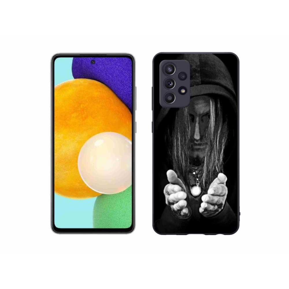 Gelový kryt mmCase na Samsung Galaxy A52/A52 5G - tajemná osoba