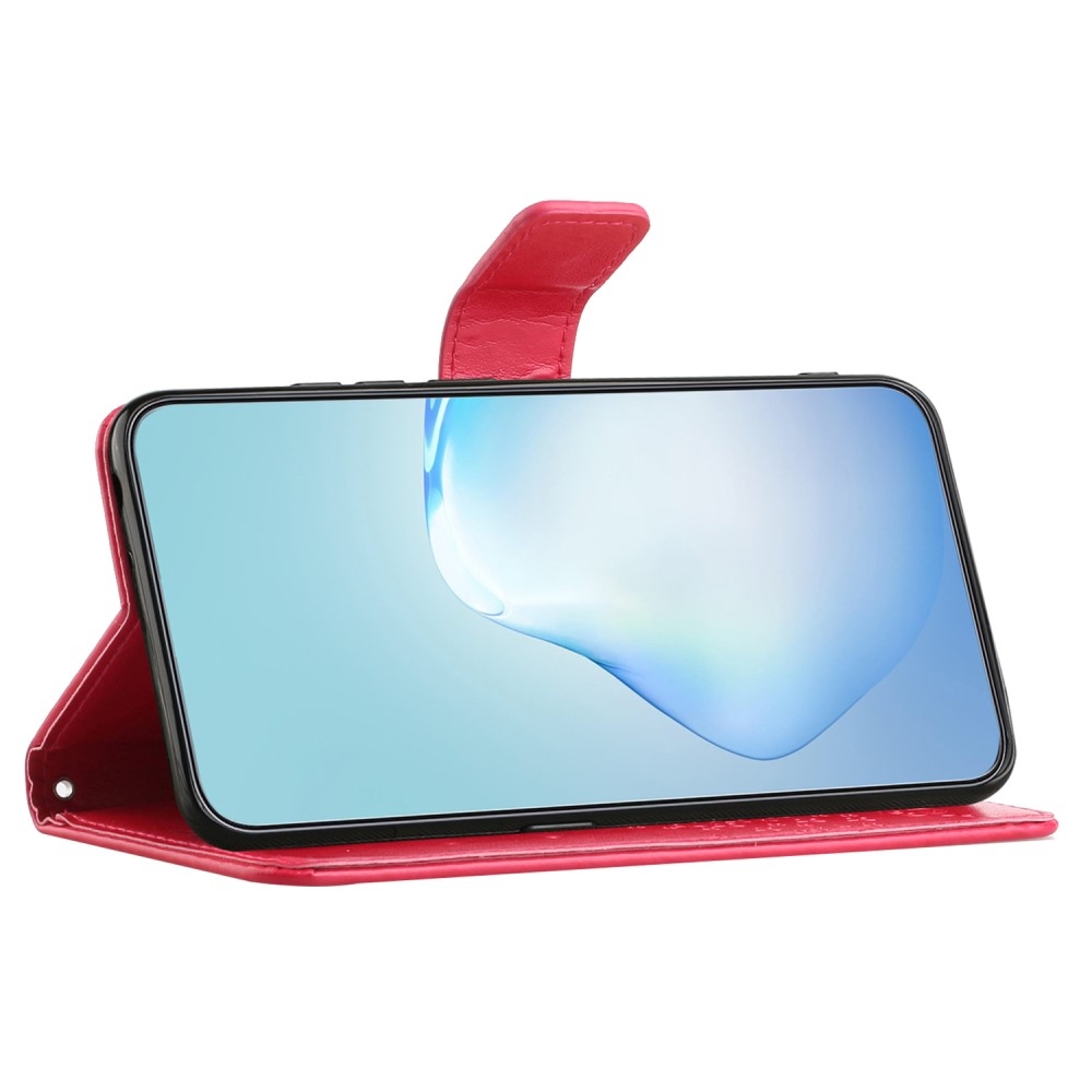 Tree knížkové pouzdro na Xiaomi Redmi 12 4G/5G - červené
