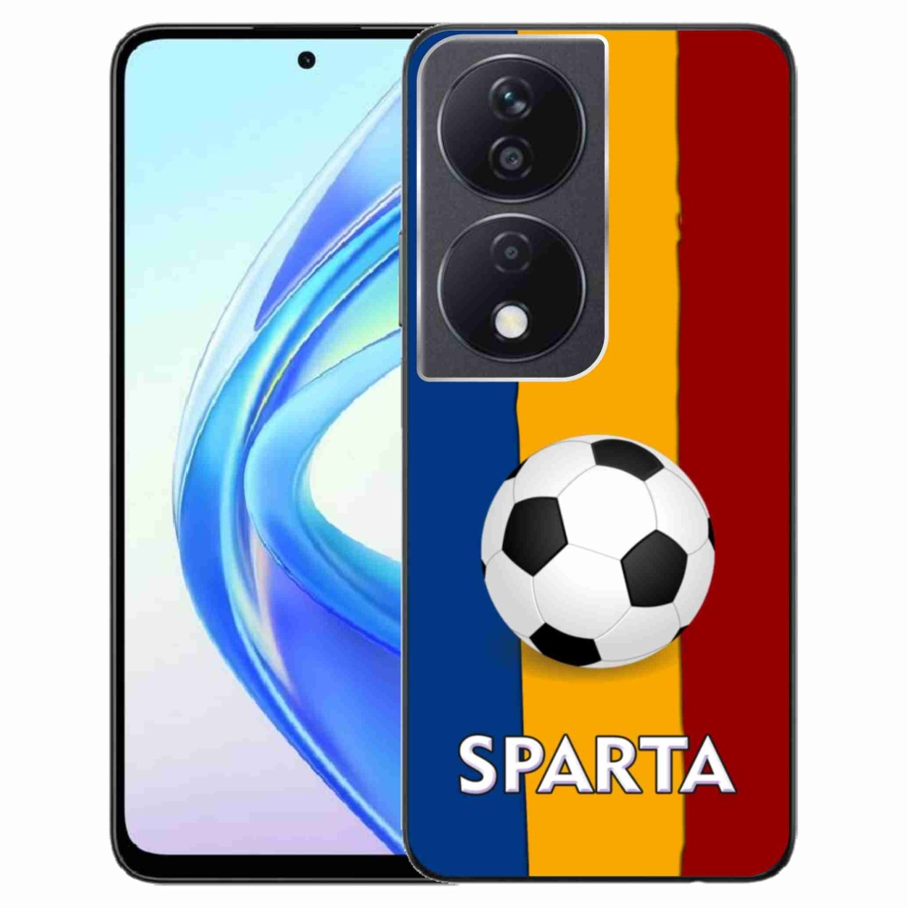 Gelový kryt mmCase na Honor X7b/Honor 90 Smart - fotbal 1
