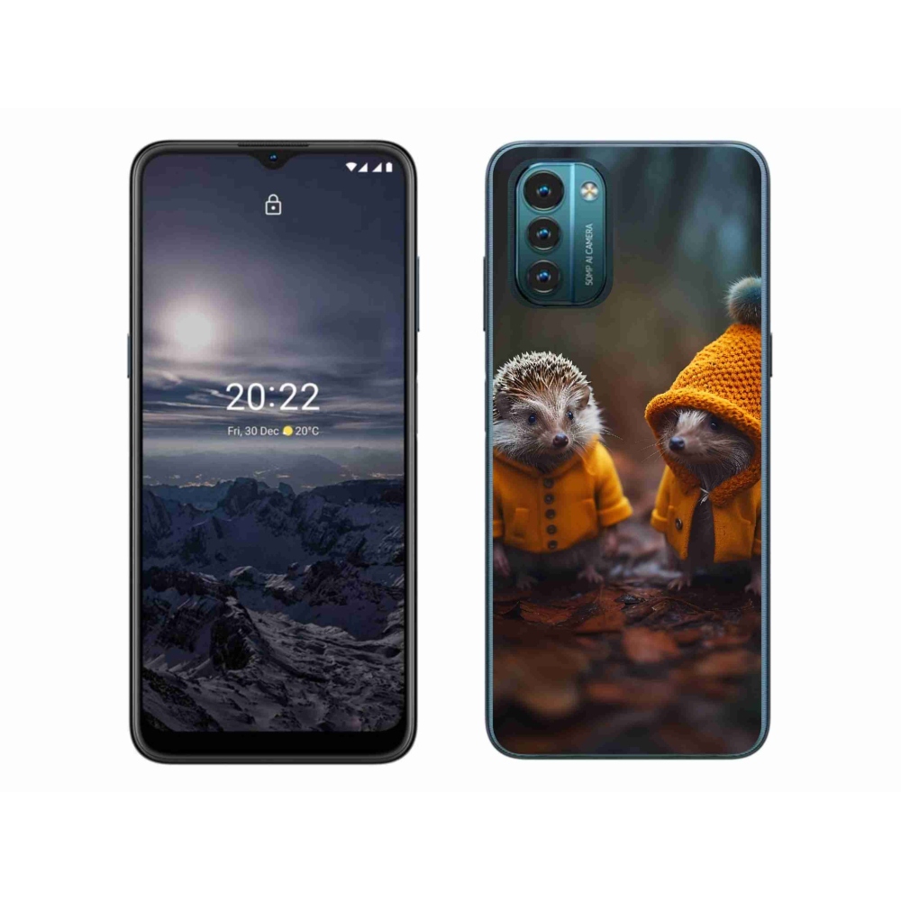 Gelový kryt mmCase na Nokia G11/G21 - ježci