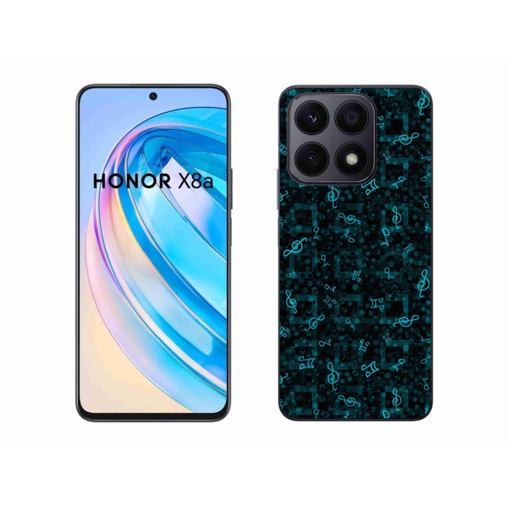 Gelový kryt mmCase na Honor X8a - noty 1