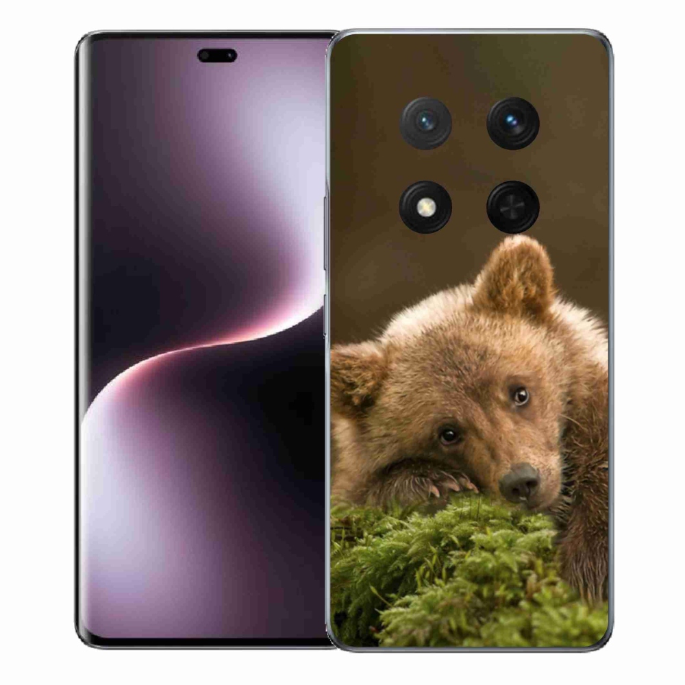 Gelový kryt mmCase na Honor Magic 7 Lite 5G - medvěd
