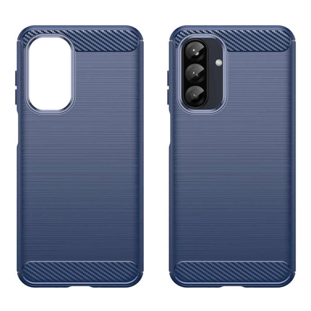 Carbon odolný gelový obal na Samsung Galaxy A26 5G - modrý