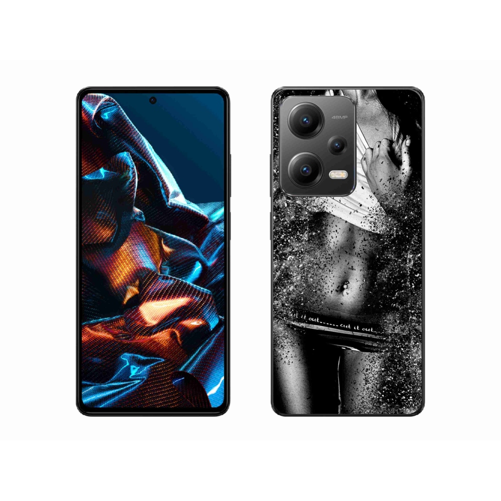 Gelový kryt mmCase na mobil Xiaomi Redmi Note 12 Pro 5G - sexy žena 1