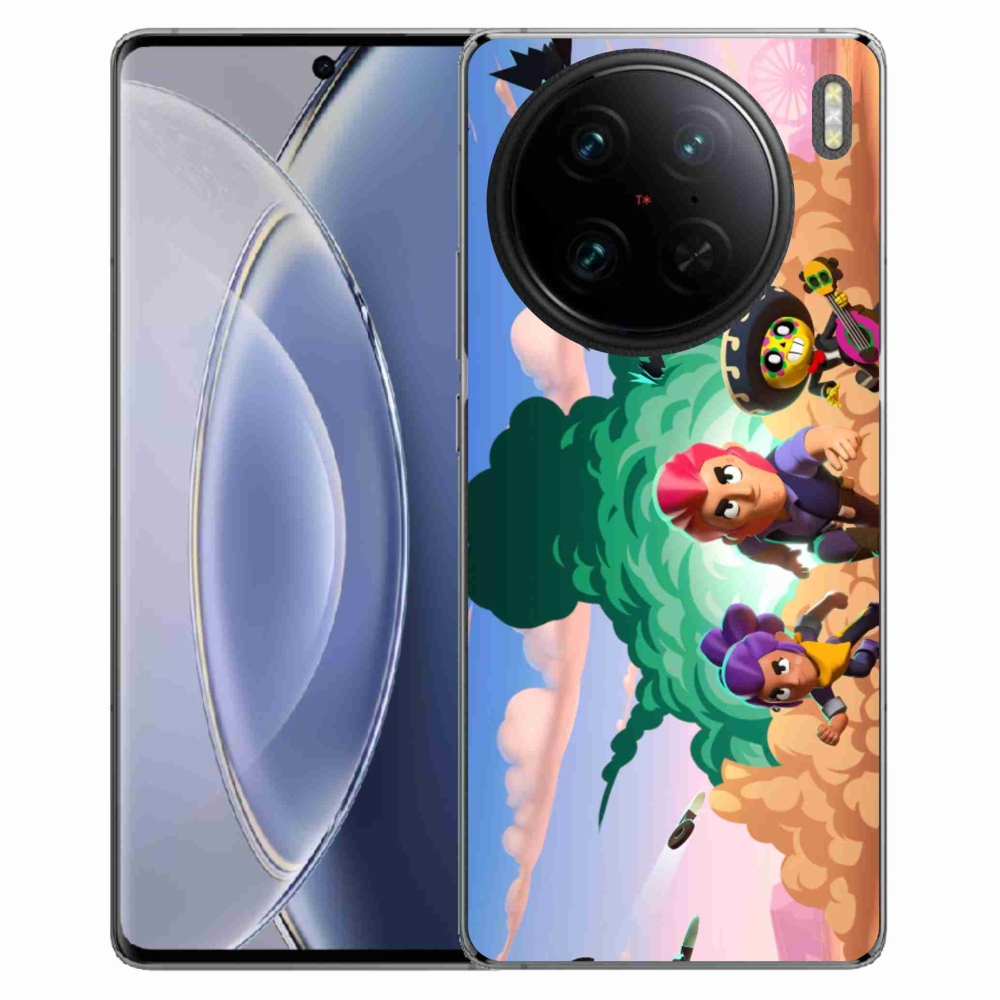 Gelový kryt mmCase na Vivo X90 Pro - brawl stars