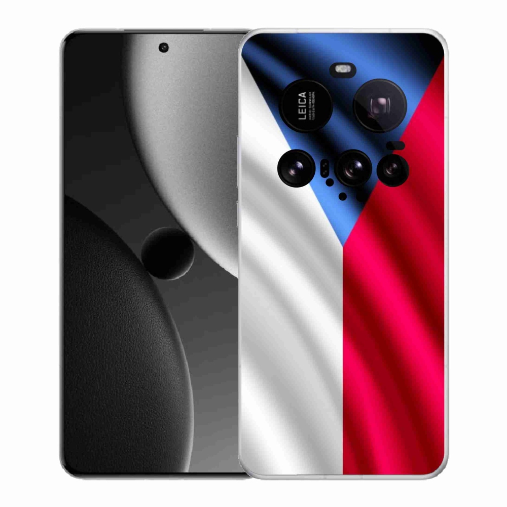 Gelový kryt mmCase na Xiaomi 15 Ultra - česká vlajka