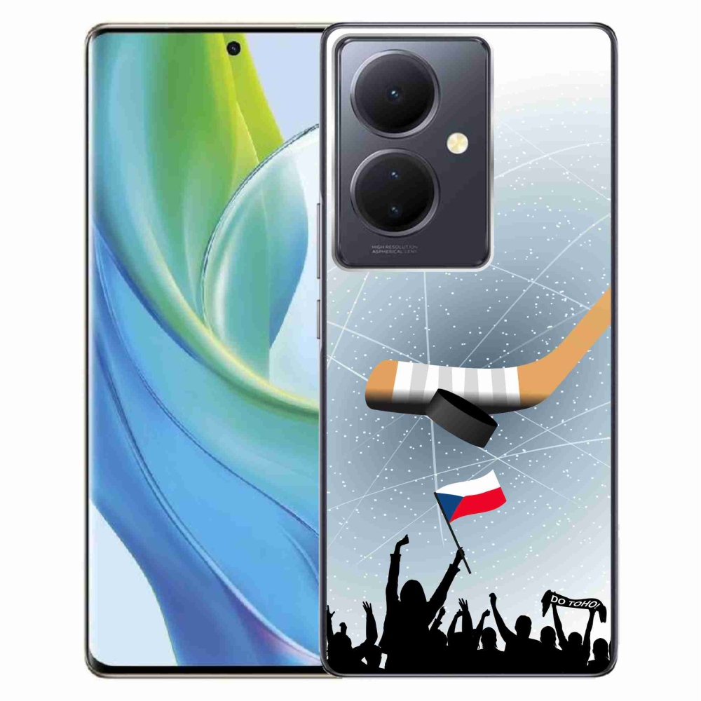 Gelový kryt mmCase na Vivo V29 Lite 5G - fanoušci hokeje