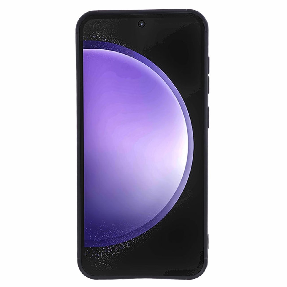 Grid odolný gelový obal na Samsung Galaxy S23 FE - černý