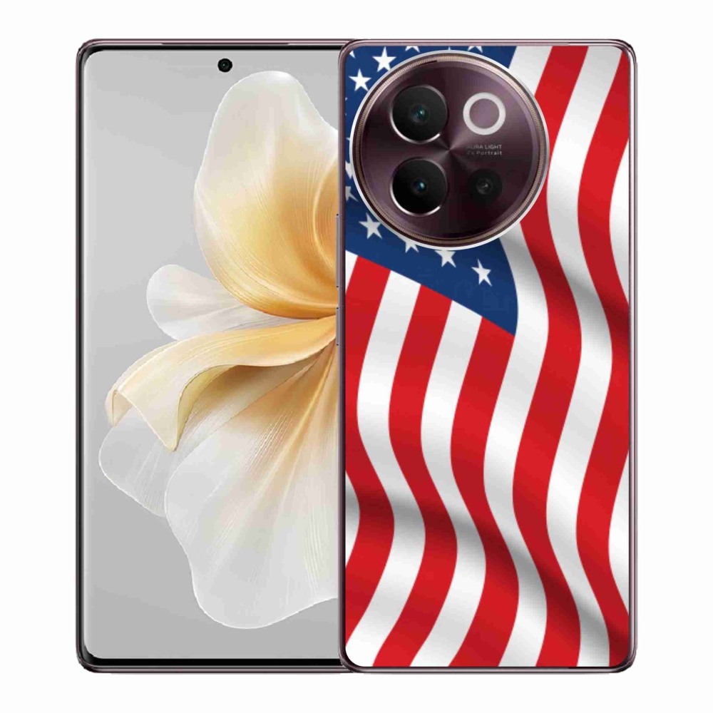 Gelový kryt mmCase na Vivo V40 Lite 5G - USA vlajka