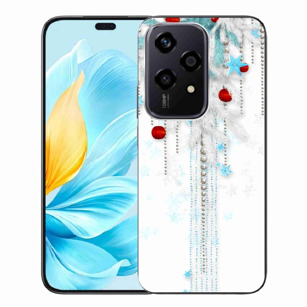 Gelový kryt mmCase na Honor 200 Lite 5G - vánoční ozdoby