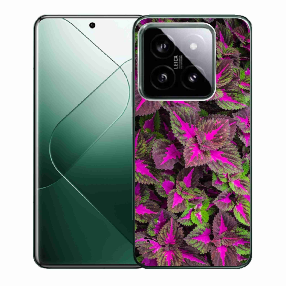 Gelový kryt mmCase na Xiaomi 14 - květiny 10