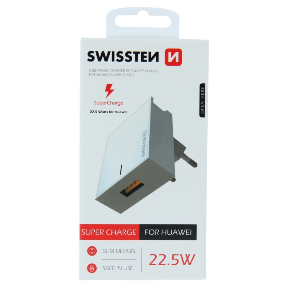 SWISSTEN síťová nabíječka pro Huawei 22,5 W