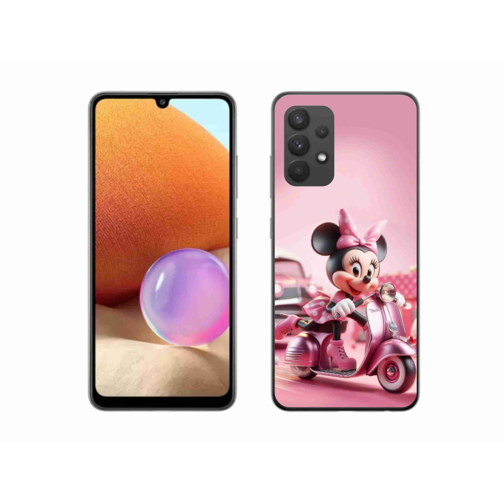 Gelový kryt mmCase na Samsung Galaxy A32 4G - minnie 1