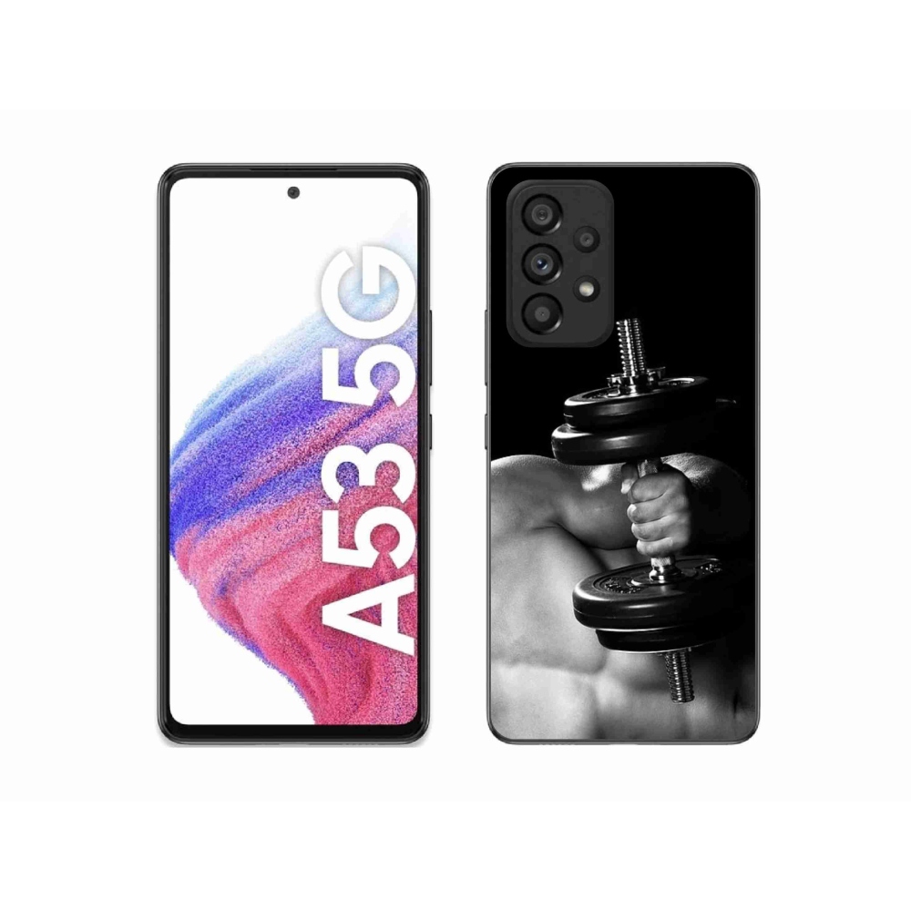 Gelový kryt mmCase na Samsung Galaxy A53 5G - posilování 2