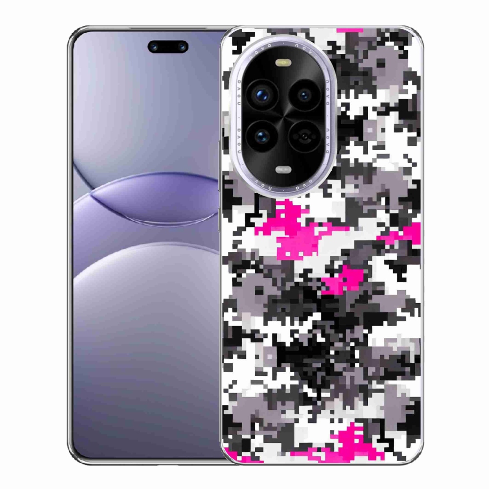 Gelový kryt mmCase na Huawei Nova 13 Pro 5G - maskáčový vzor 4