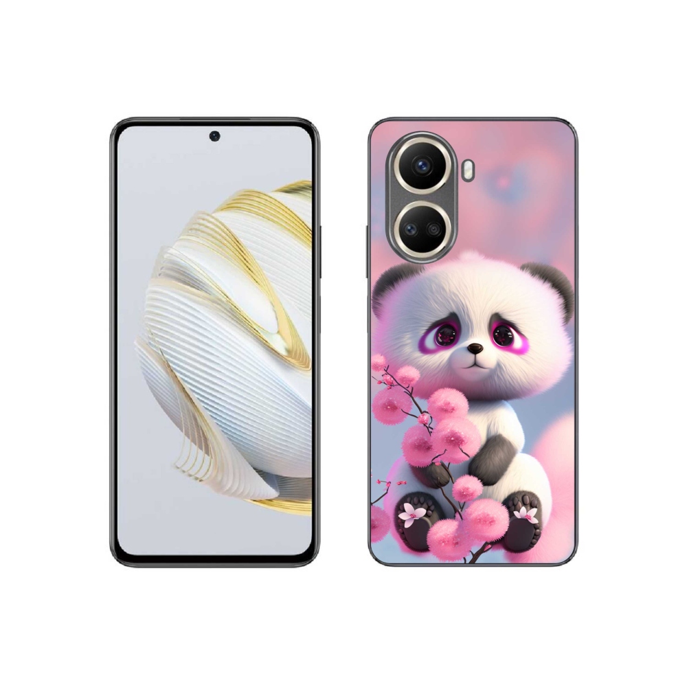 Gelový kryt mmCase na Huawei Nova 10 SE - roztomilá panda 1