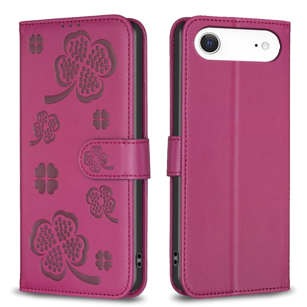 Clover knížkové pouzdro na iPhone 17 Air - rose