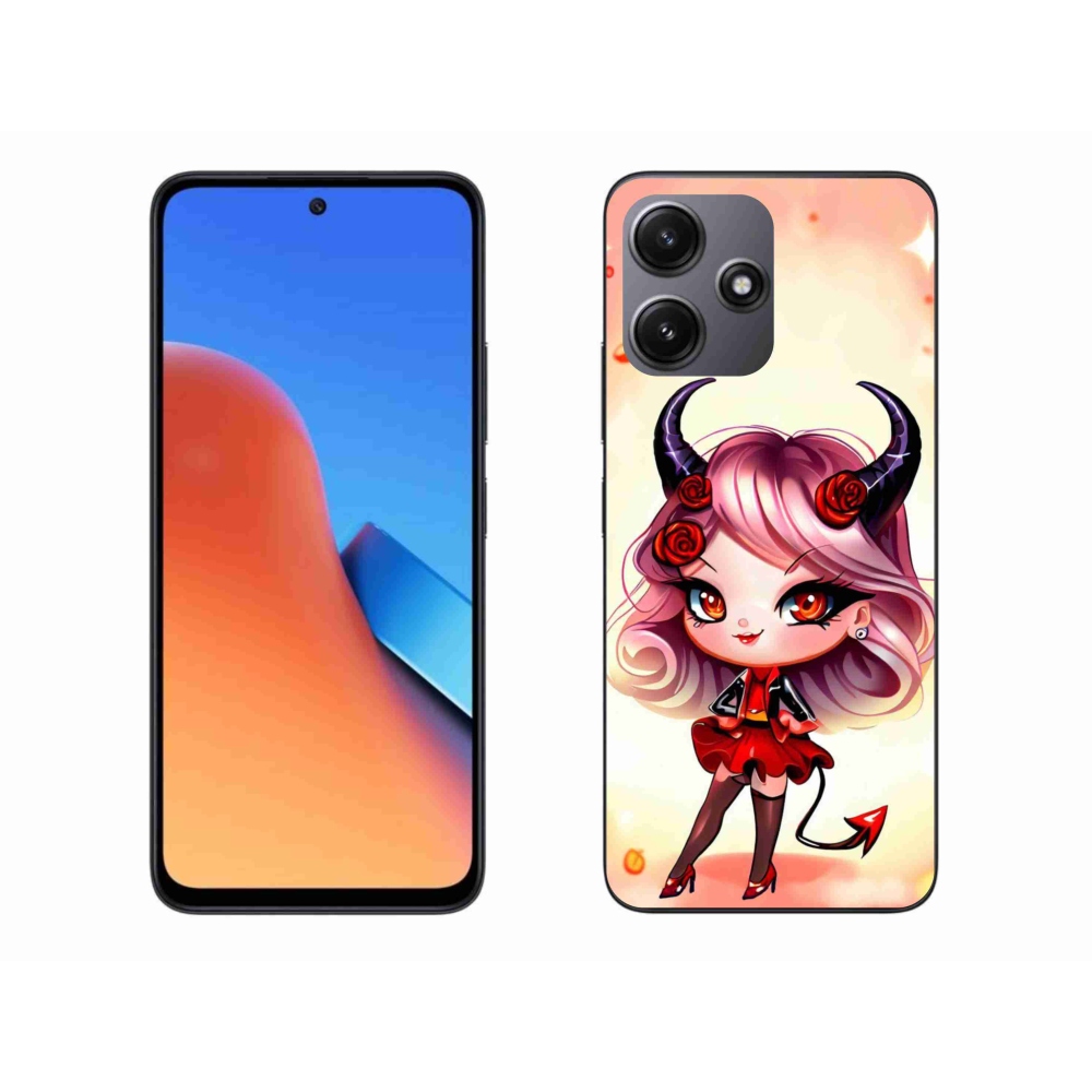Gelový kryt mmCase na Xiaomi Redmi 12 5G - kreslená čertice