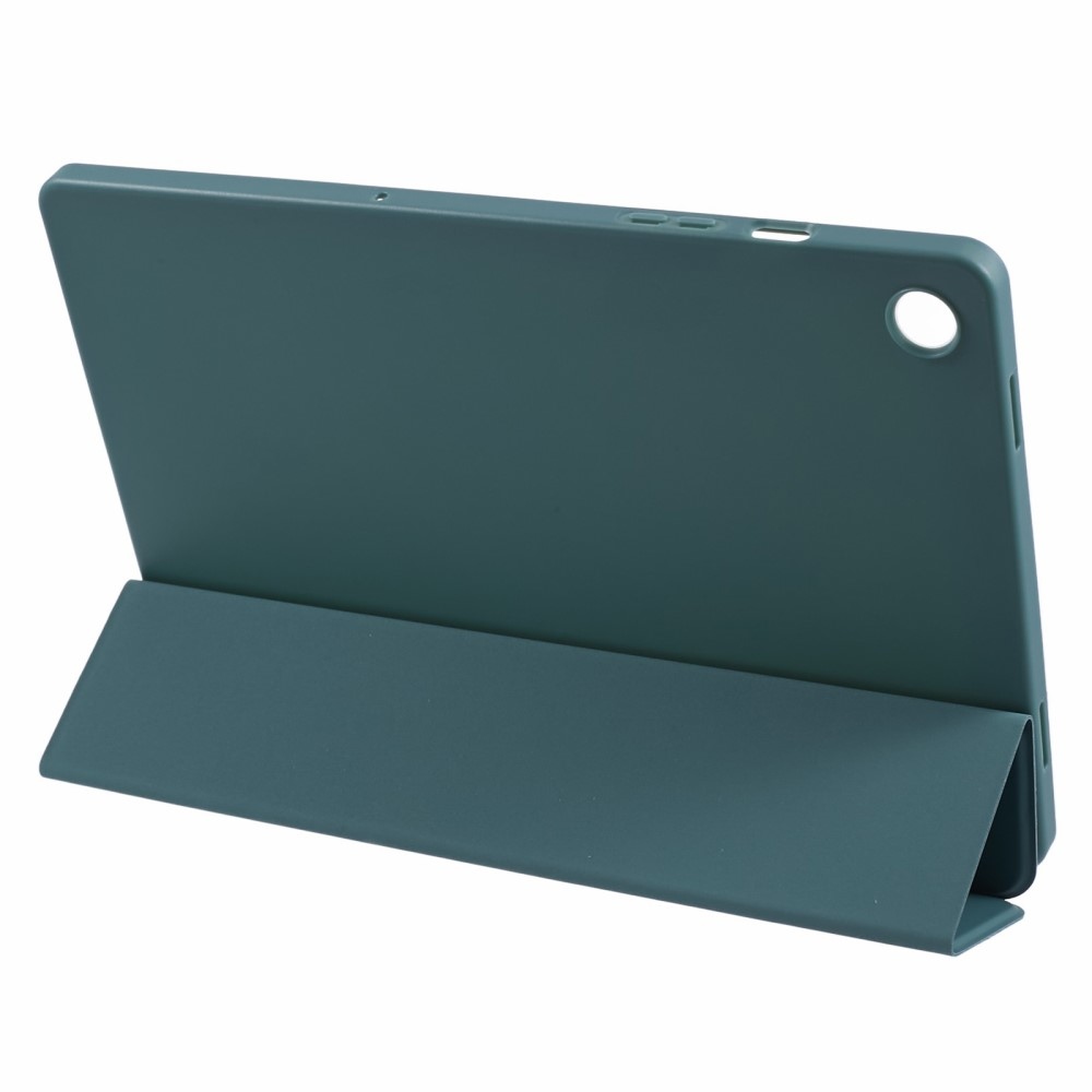 Cover zavírací pouzdro na Samsung Galaxy Tab A9+ - tmavězelené