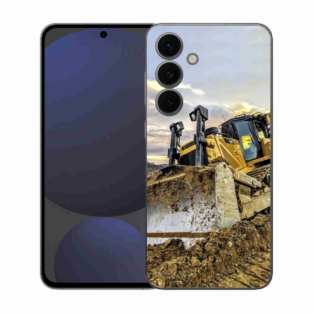 Gelový kryt mmCase na Samsung Galaxy S25 FE - bagr