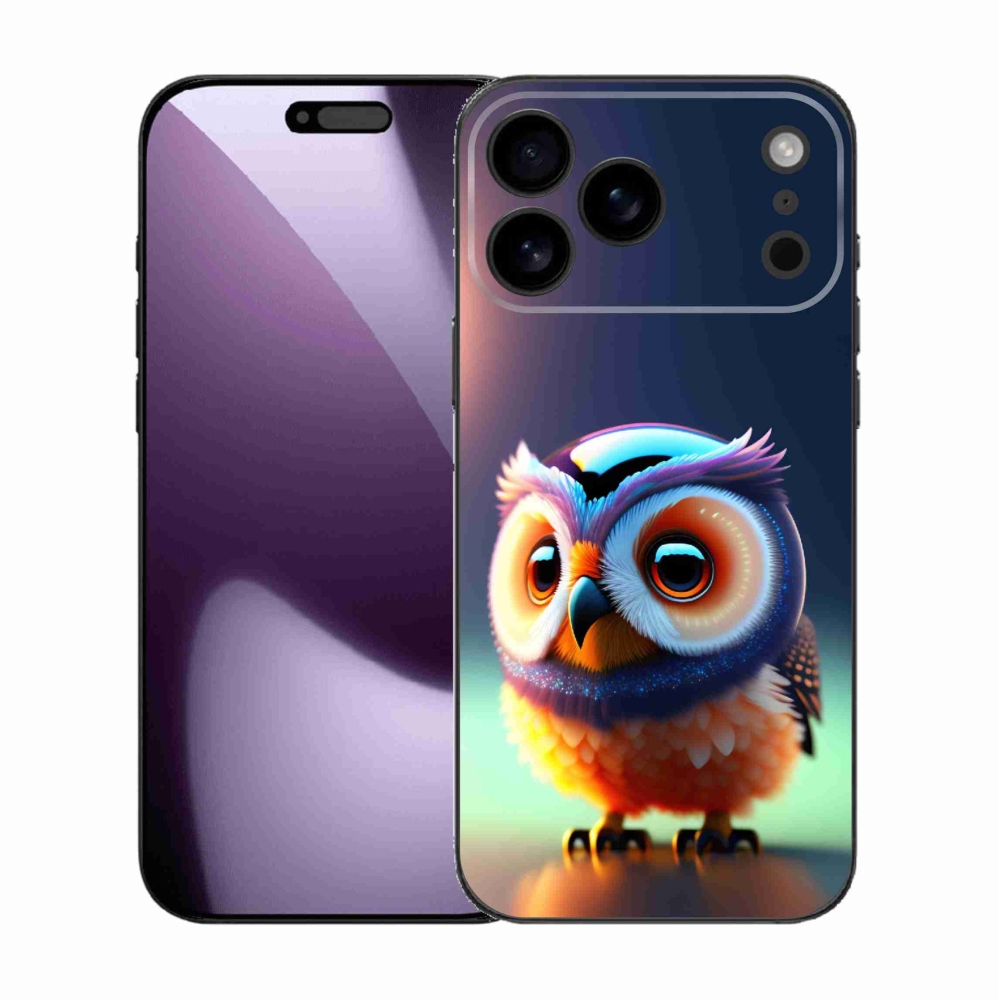 Gelový kryt mmCase na iPhone 17 Pro Max - sovička