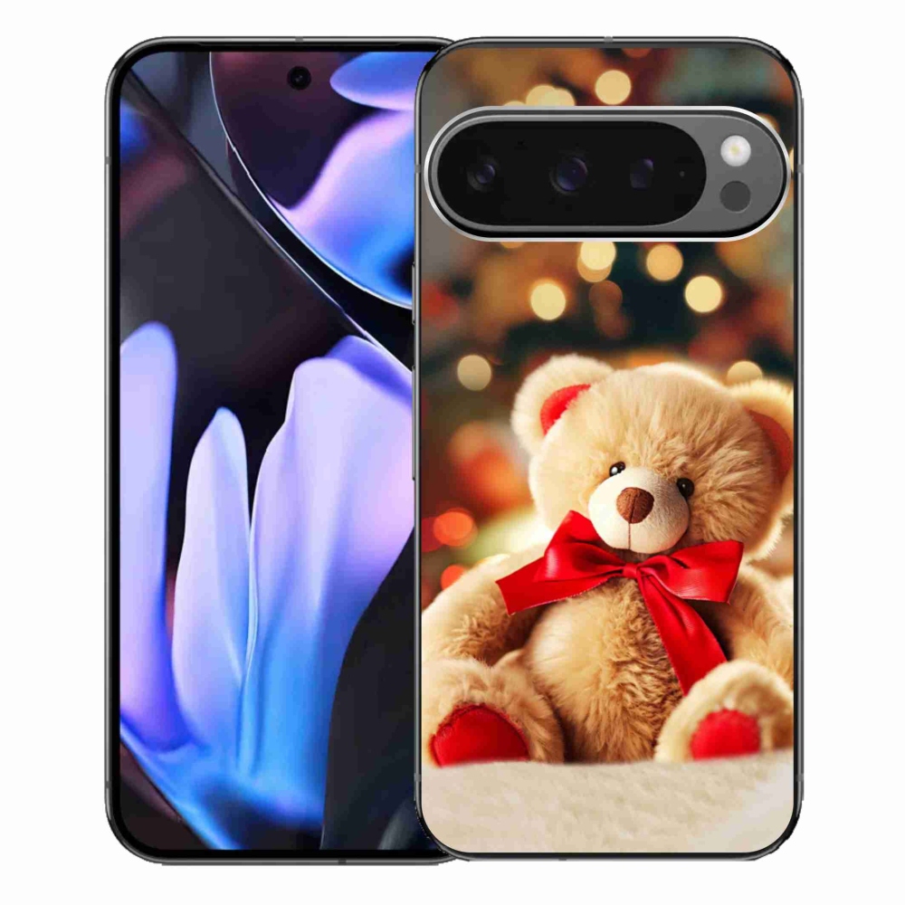 Gelový kryt mmCase na Google Pixel 9 Pro XL - plyšový medvídek