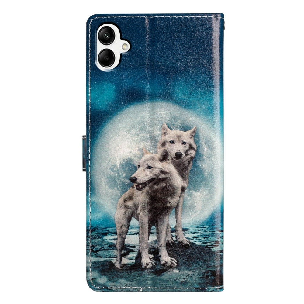 Unique knížkové pouzdro na Samsung Galaxy A06 4G - dva vlci
