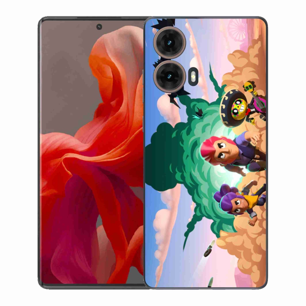Gelový kryt mmCase na Motorola Moto G85 5G - brawl stars
