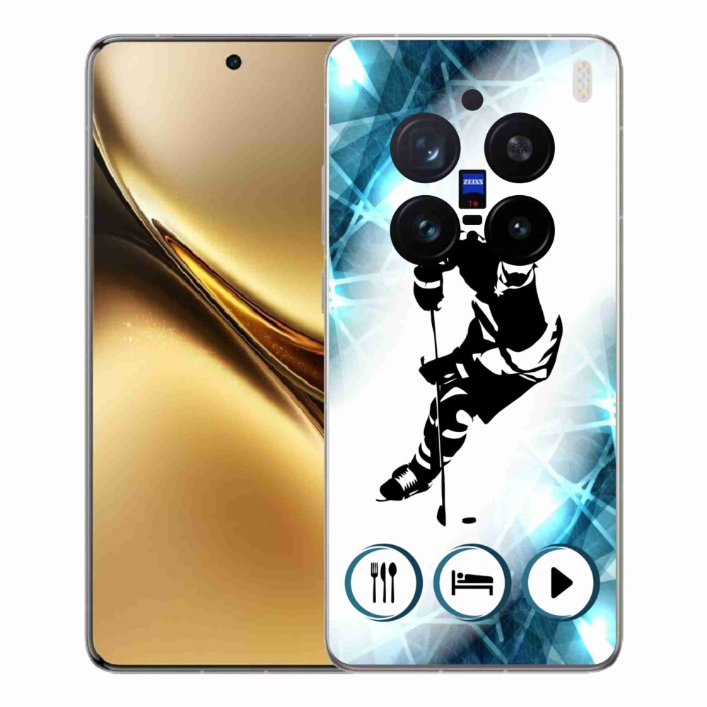 Gelový kryt mmCase na Vivo X200 Pro 5G - hokej 1