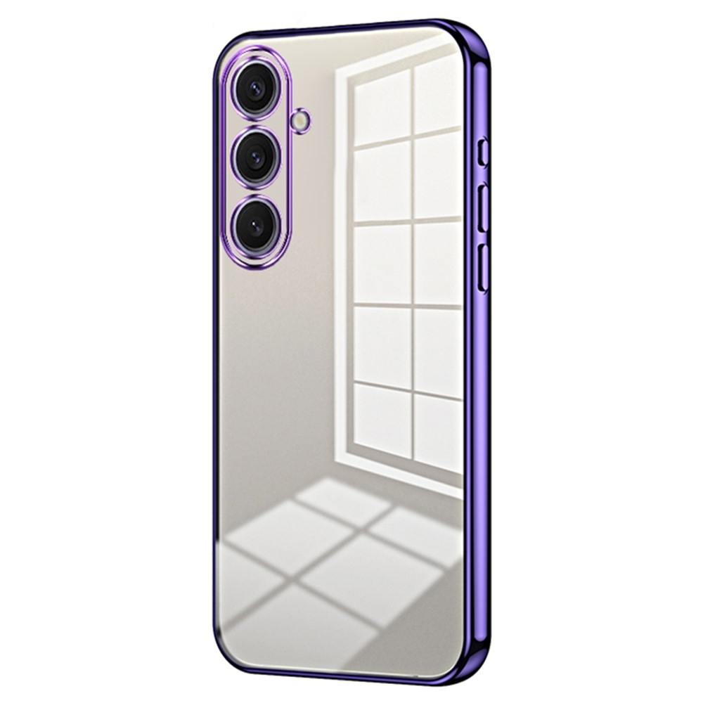 Electro gelový obal na Samsung Galaxy S25+ - fialový