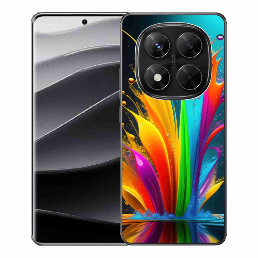Gelový kryt mmCase na Xiaomi Redmi Note 14 Pro 5G/Poco X7 5G - abstraktní motiv 1