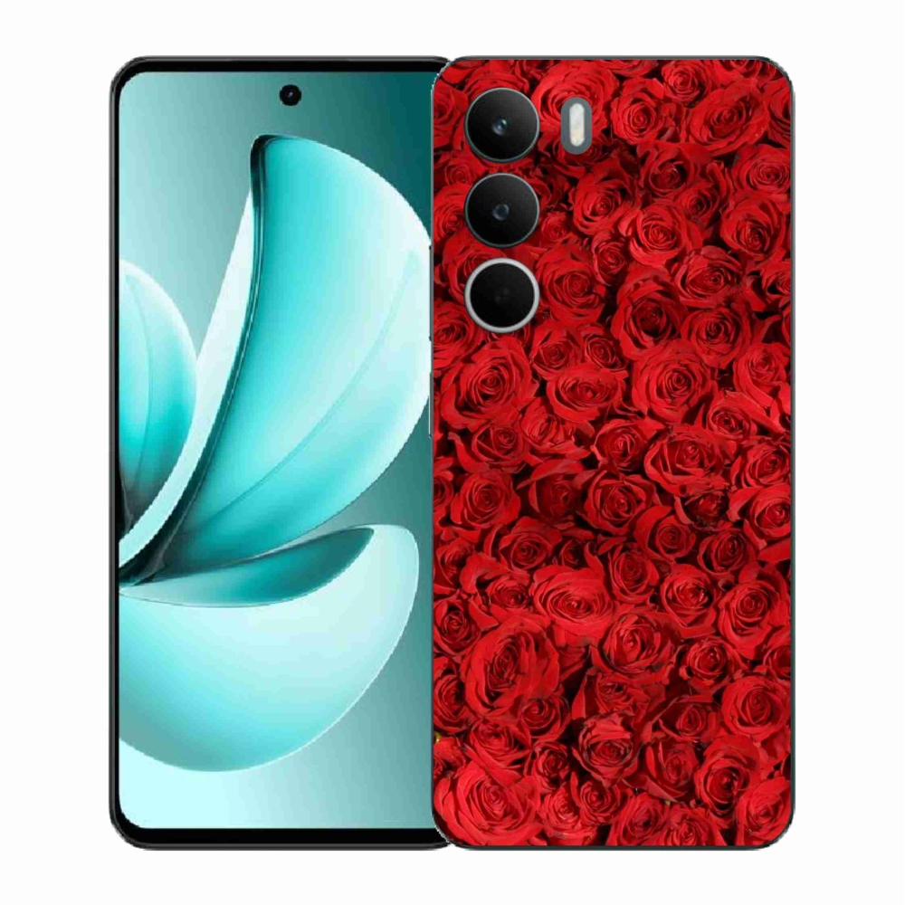 Gelový kryt mmCase na Realme C71 - růže