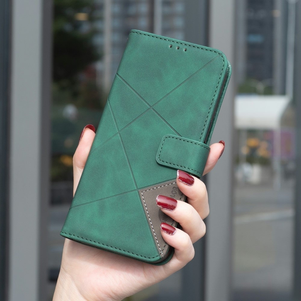 COLOR BNF knížkové pouzdro na Realme 14 5G - zelené