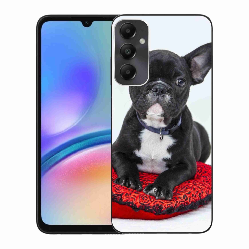 Gelový obal mmCase na Samsung Galaxy A05s - buldok