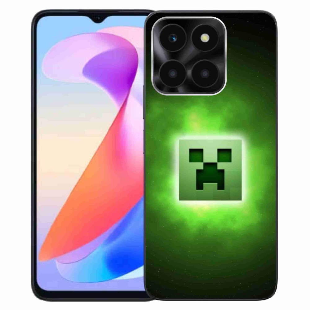 Gelový kryt mmCase na Honor X6a - minecraft
