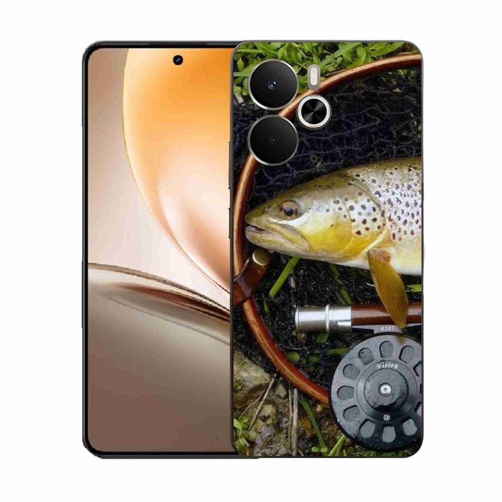 Gelový kryt mmCase na Realme 14 5G - pstruh 2