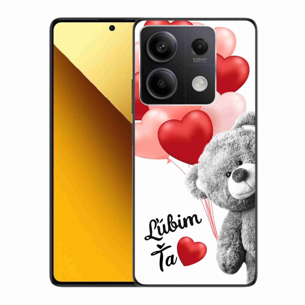 Gelový obal mmCase na Xiaomi Redmi Note 13 5G - ľúbim ťa sk